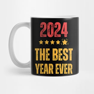 2024 5 Stars Shirt Best Year Ever T-Shirt Mug